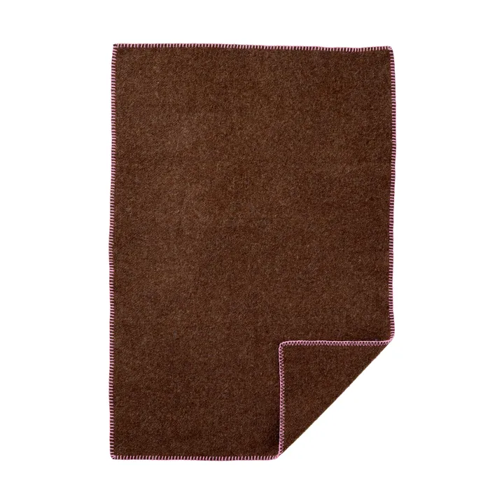 Manta infantil Cozy - Walnut-pink, 65x90 cm - Klippan Yllefabrik
