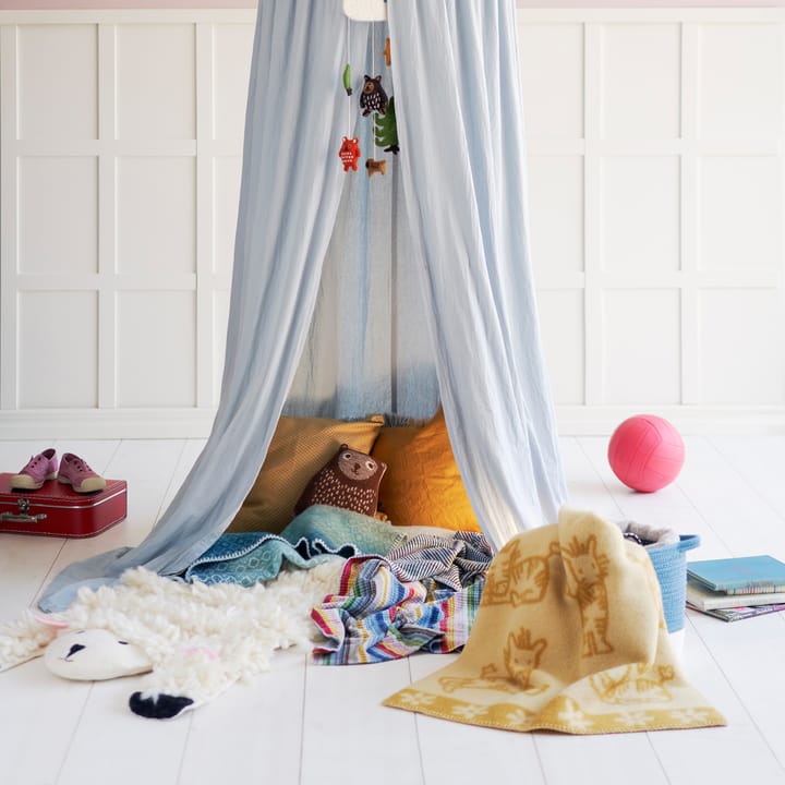 Manta infantil Havanna 90x130 cm, Aqua multi Klippan Yllefabrik