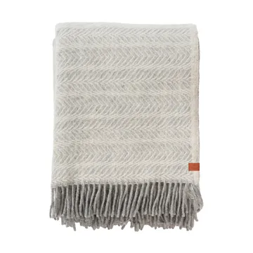 Manta Skanör 130x180 cm - Gris - Klippan Yllefabrik