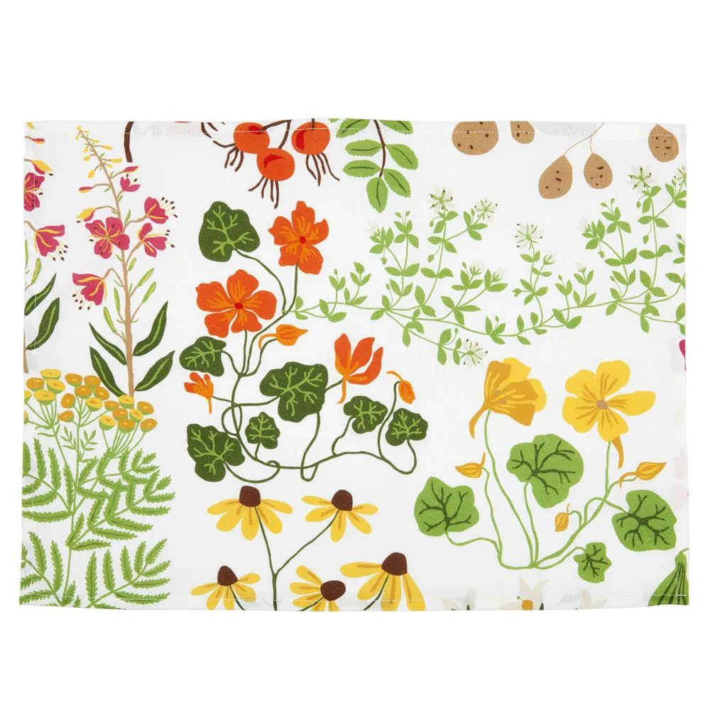 Mantel individual Leksand, blanco Klippan Yllefabrik