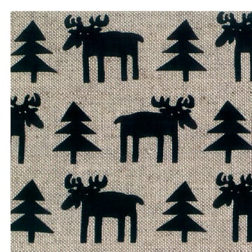 Mantel individual Moose - beige-negro - Klippan Yllefabrik