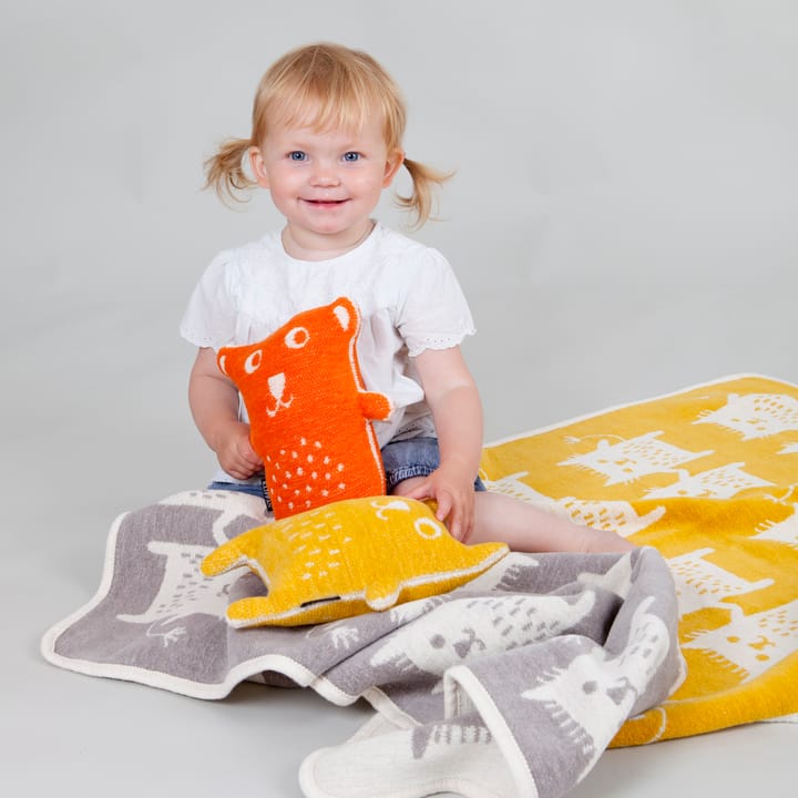 Peluche Little Bear, amarillo Klippan Yllefabrik