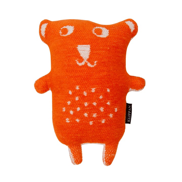Peluche Little Bear - naranja - Klippan Yllefabrik