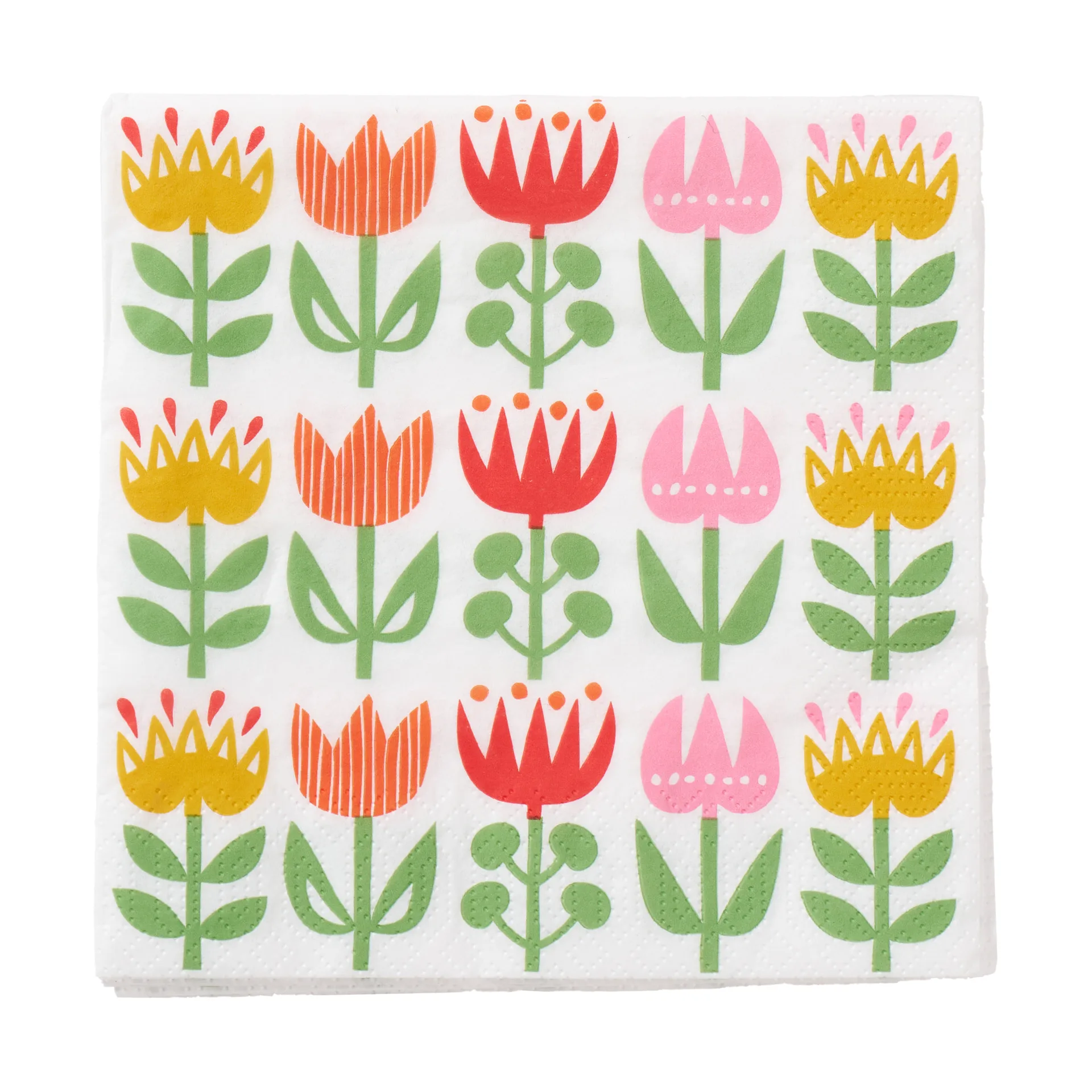 Servilletas Tulip 33x33 cm 20-pack, Multi Klippan Yllefabrik