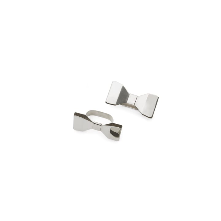 2 Anillos servilleteros Bowie - Acero inoxidable - KLONG