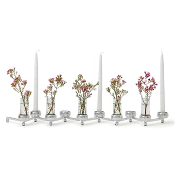 5 Tubos de vidrio para candelabro Constella - transparente - KLONG