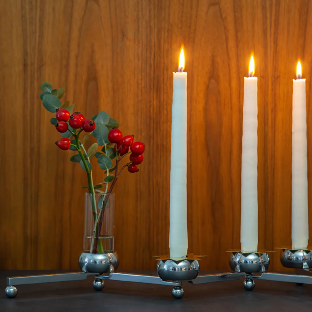 5 Tubos de vidrio para candelabro Constella, transparente KLONG