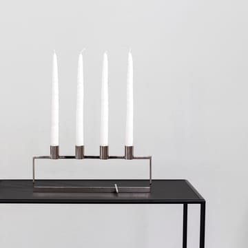 Candelabro de Adviento Anno Domini - acero inoxidable - KLONG