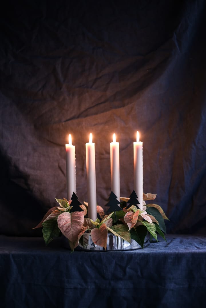 Candelabro de Adviento Jubel, Plata KLONG