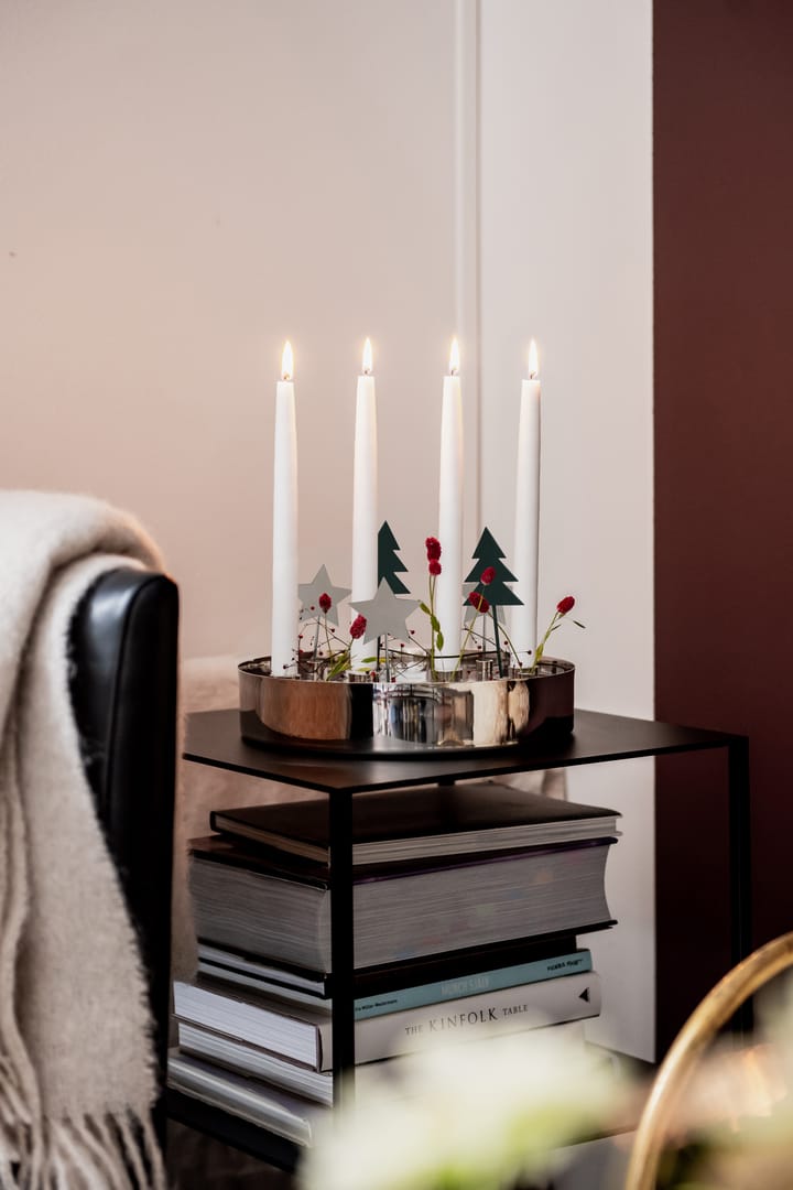Candelabro de Adviento Jubel, Plata KLONG