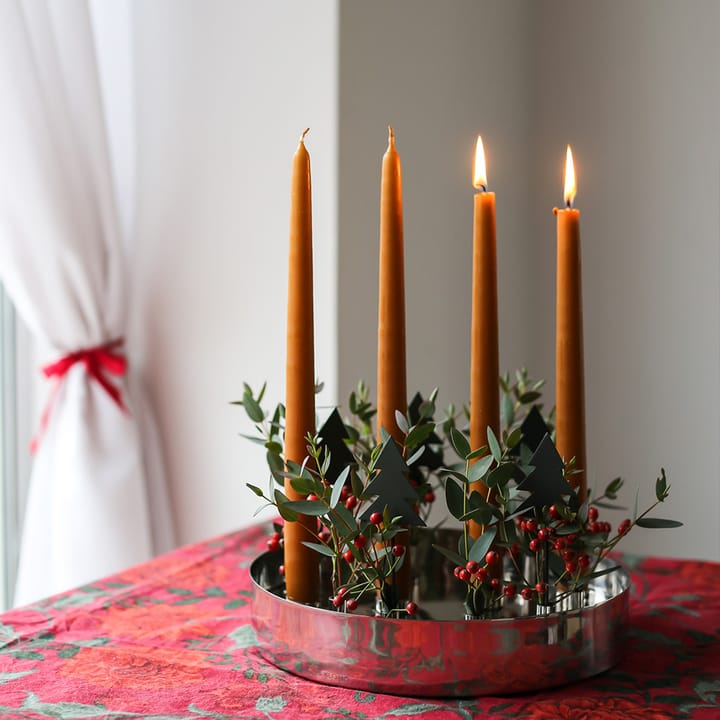 Candelabro de Adviento Jubel, Plata KLONG
