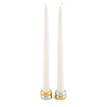 Candelabro Marriage Duo 2 piezas - latón-plata - KLONG