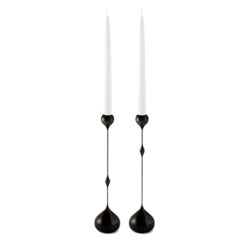 Candelabro Tender bajo - negro - KLONG