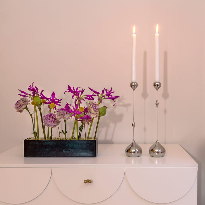 Candelabro Tender Candelabro alto, Níquel KLONG