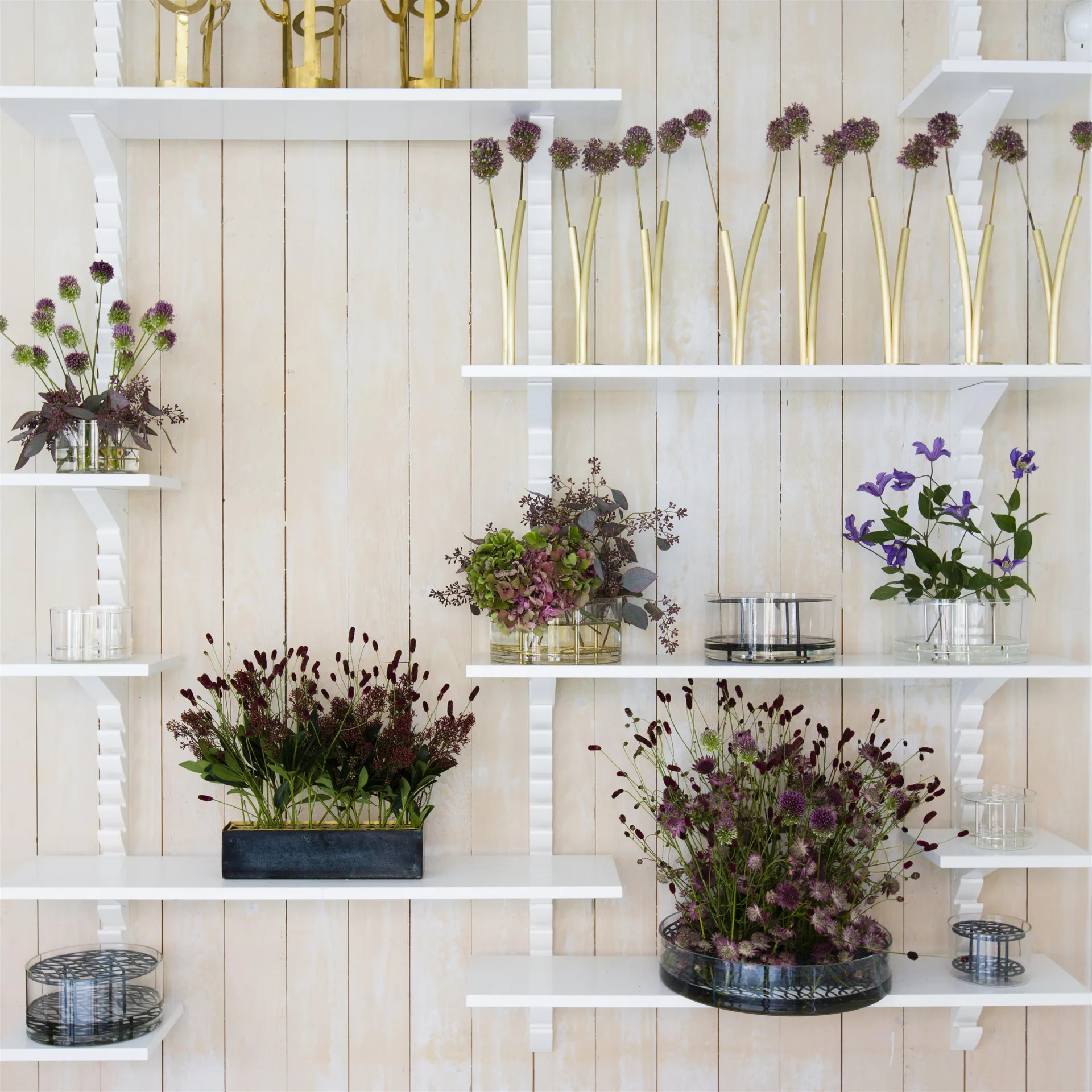 Jarrón Äng pequeño, negro KLONG