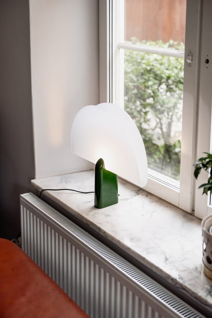 Lámpara de mesa Pavo, Verde KLONG