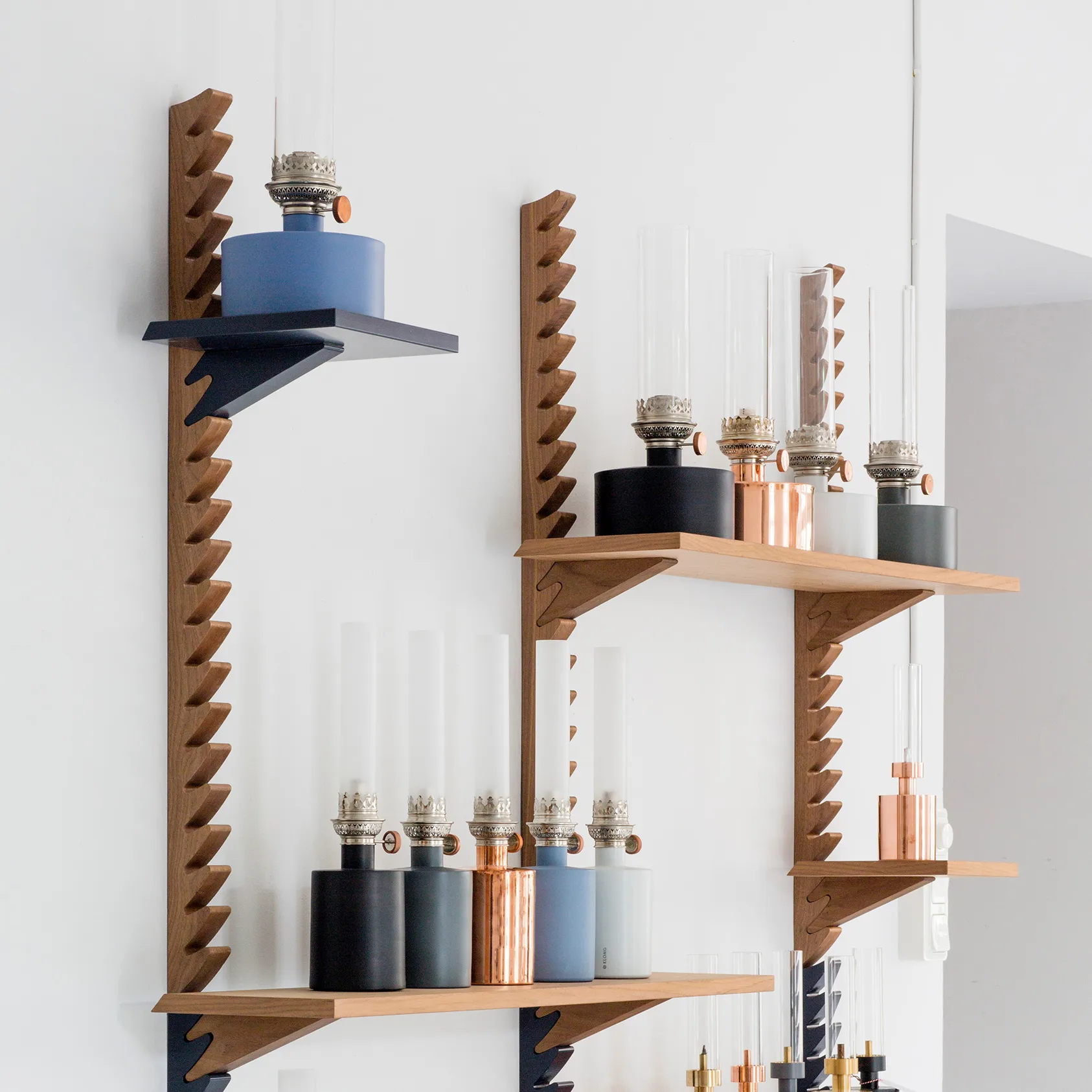 Lámpara de parafina Patina, grande, Cobre KLONG