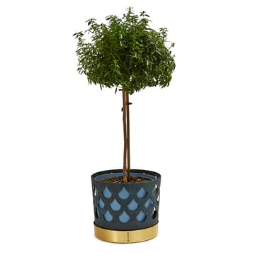 Maceta Trio drop, grande Ø28 cm - azul - KLONG