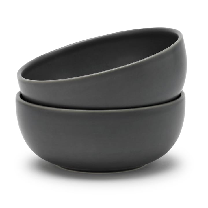 2 Platos hondos Tavola Ø15 cm - gris - Knabstrup Keramik