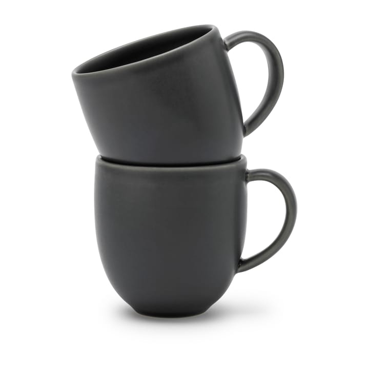 2 Tazas Tavola 30 cl, gris Knabstrup Keramik