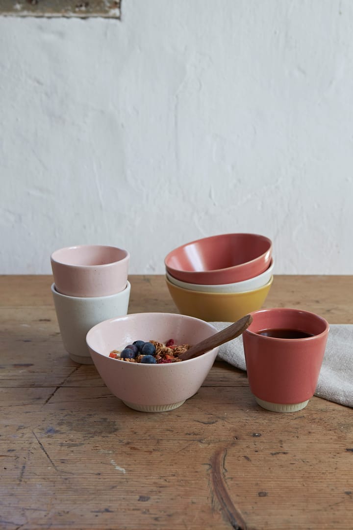 Bol Colorit Ø14 cm, Rosa Knabstrup Keramik