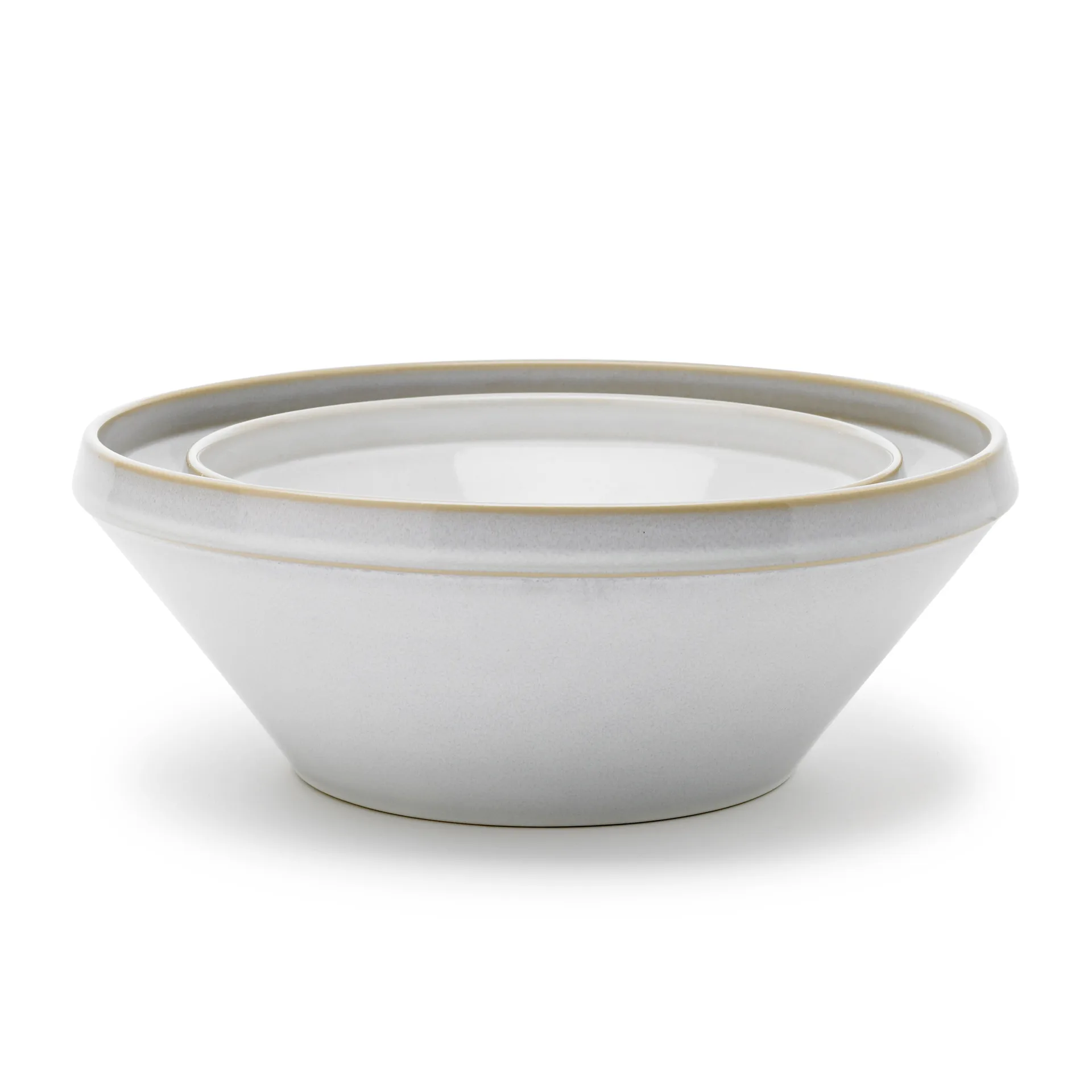 Cueco para mezclar Tavola 2 piezas, blanco Knabstrup Keramik