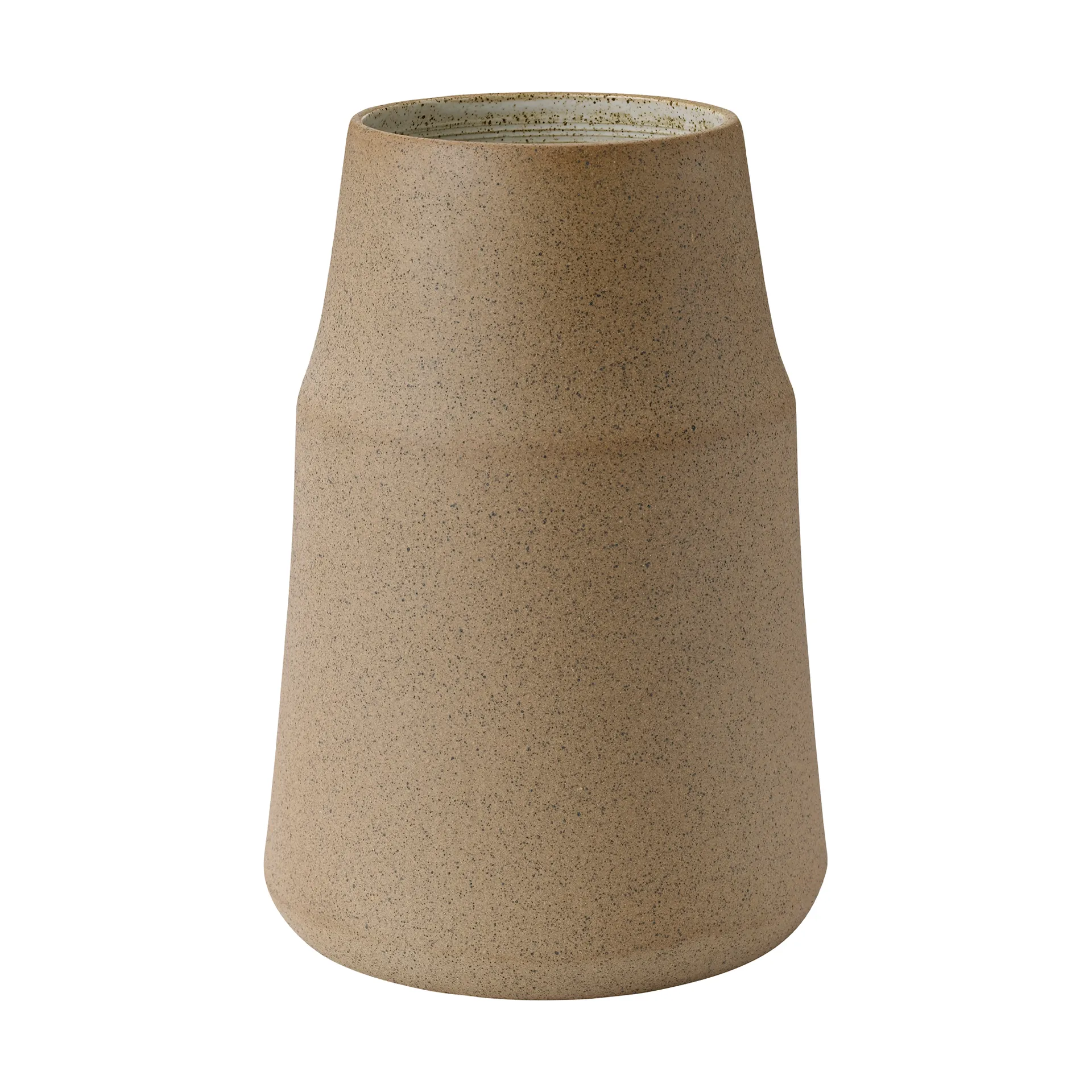Jarrón Clay 18 cm, Warm sand Knabstrup Keramik