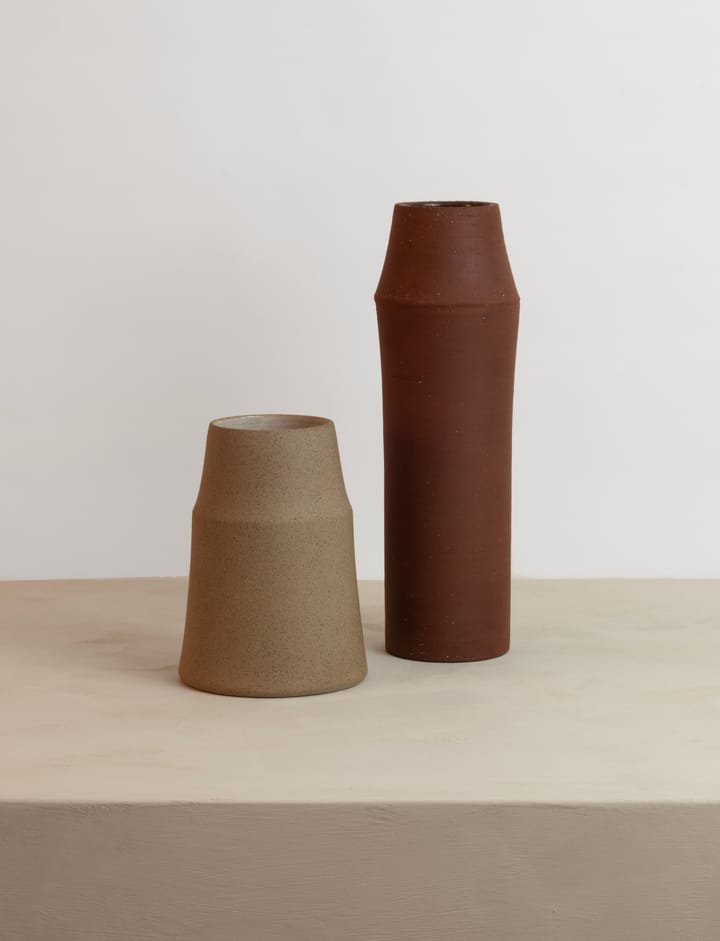 Jarrón Clay 32 cm, Terracotta Knabstrup Keramik