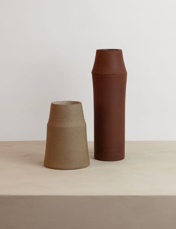Jarrón Clay 32 cm - Terracotta - Knabstrup Keramik