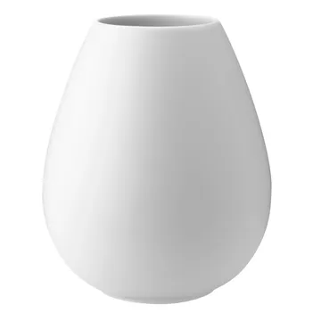 Jarrón Earth 24 cm - piedra de cal-blanco - Knabstrup Keramik