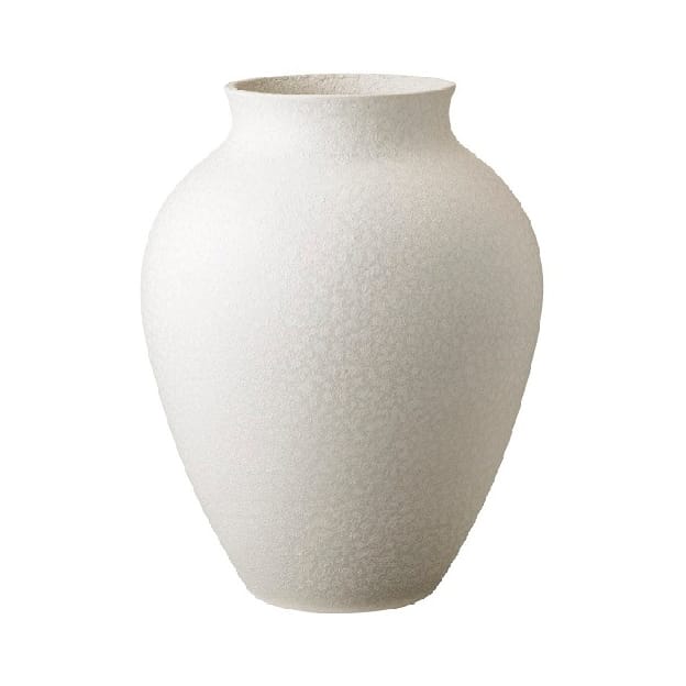 Jarrón Knabstrup 20 cm - blanco - Knabstrup Keramik