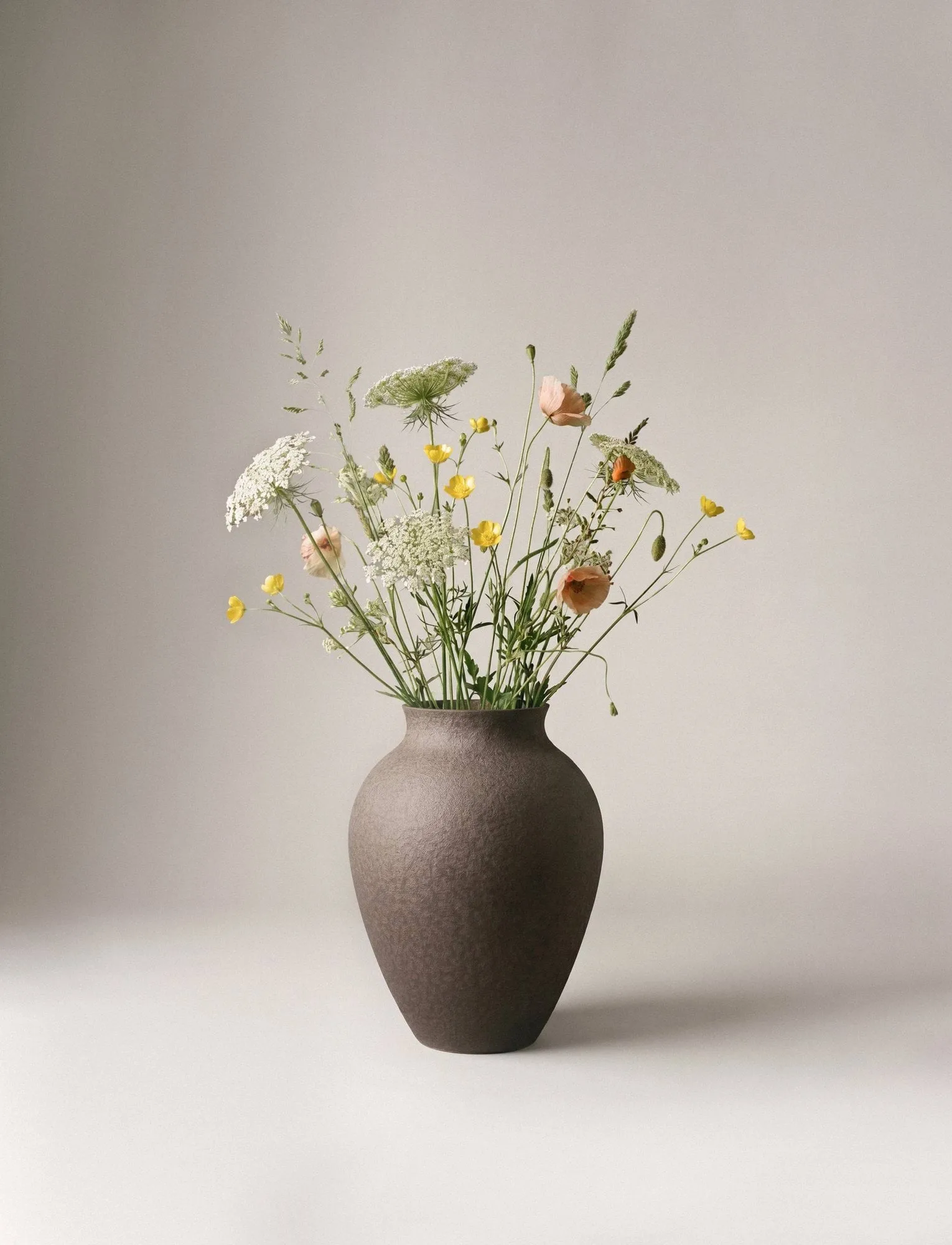 Jarrón Knabstrup 27 cm, corteza Knabstrup Keramik