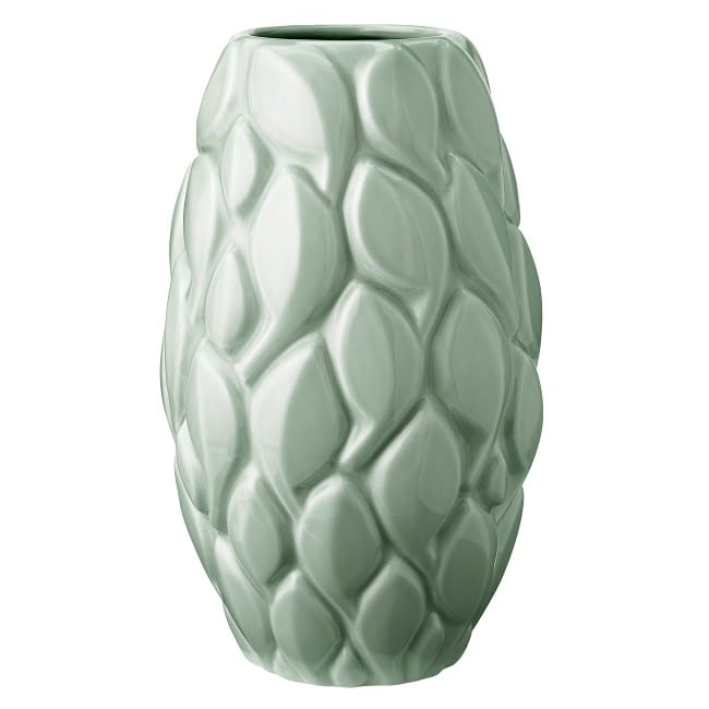 Jarrón Leaf 26 cm - Celadon - Knabstrup Keramik