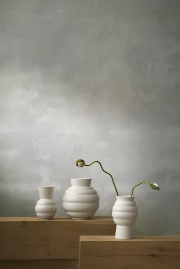 Jarrón Tortus Archie No2, 23.5 cm - White - Knabstrup Keramik