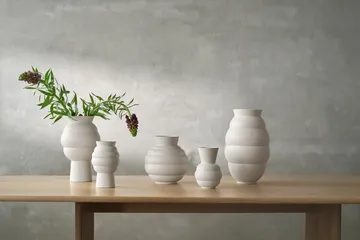 Jarrón Tortus Archie No2, 26.5 cm - White - Knabstrup Keramik