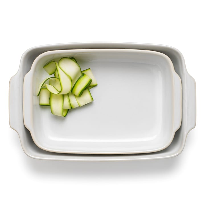 Molde de horno Tavola 2 piezas, blanco Knabstrup Keramik