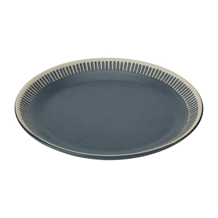 Plato Colorit Ø19 cm, gris oscuro Knabstrup Keramik