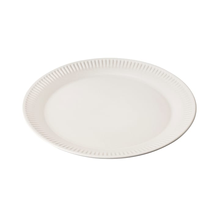 Plato de mesa Knabstrup blanco - 19 cm - Knabstrup Keramik