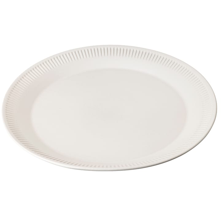 Plato de mesa Knabstrup blanco - 27 cm - Knabstrup Keramik