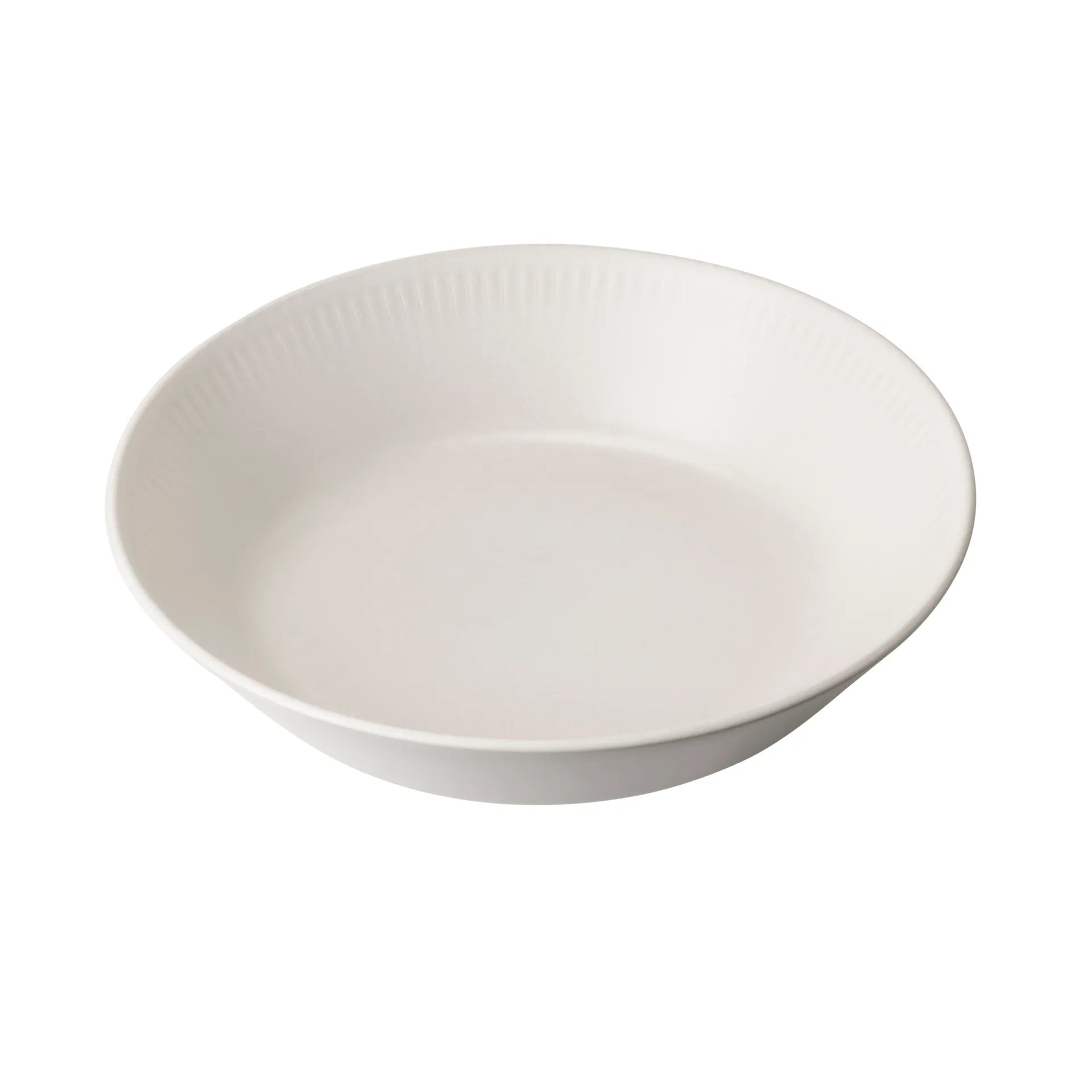 Plato hondo Knabstrup blanco, 14,5 cm Knabstrup Keramik