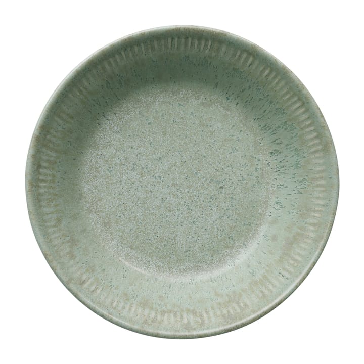 Plato hondo Knabstrup verde oliva, 14,5 cm Knabstrup Keramik