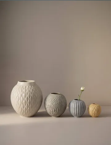 Solum jarrón - Ochre, 8,5 cm - Knabstrup Keramik