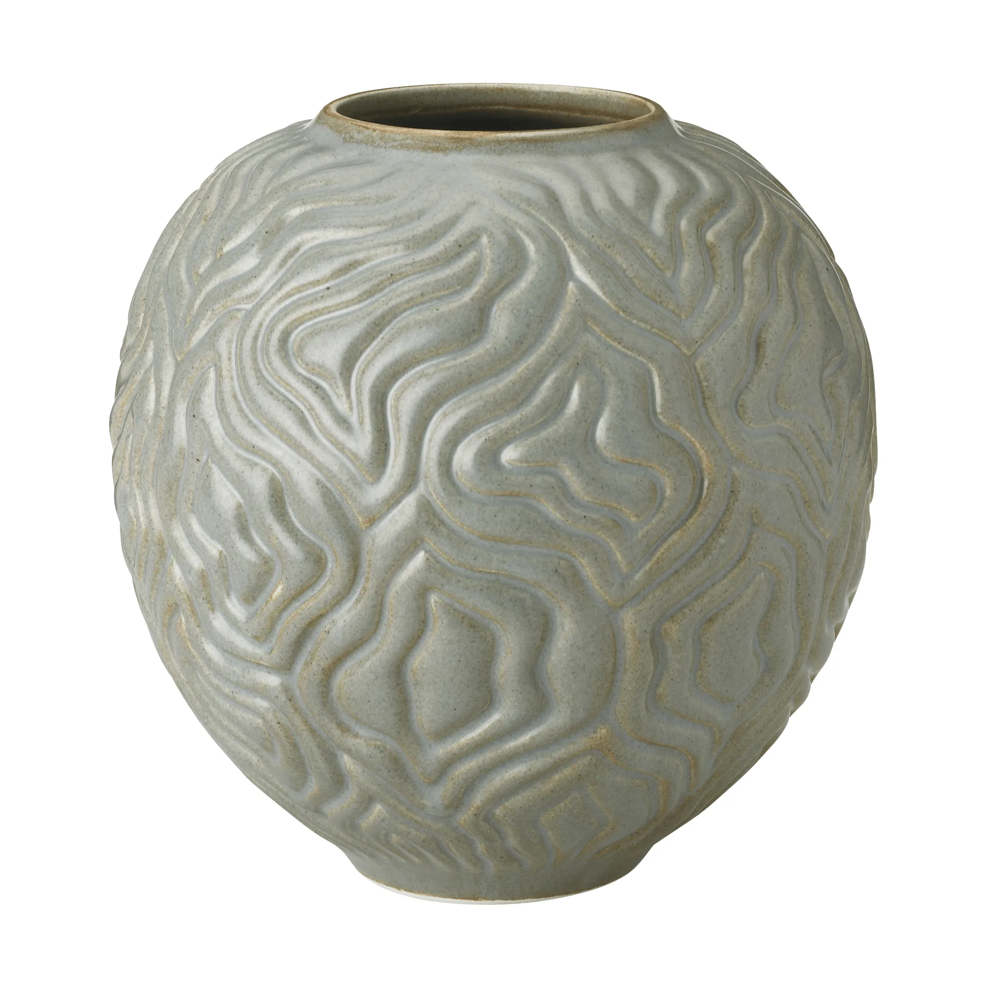Solum jarrón, Sage, 15 cm Knabstrup Keramik
