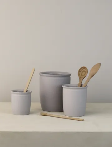 Tarro para mermelada Knabstrup - Grey, 0,5 L - Knabstrup Keramik