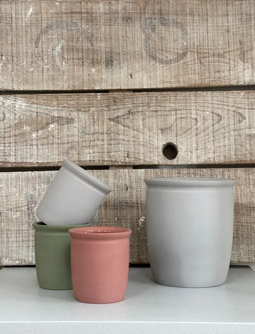 Tarro para mermelada Knabstrup - Grey, 0,5 L - Knabstrup Keramik