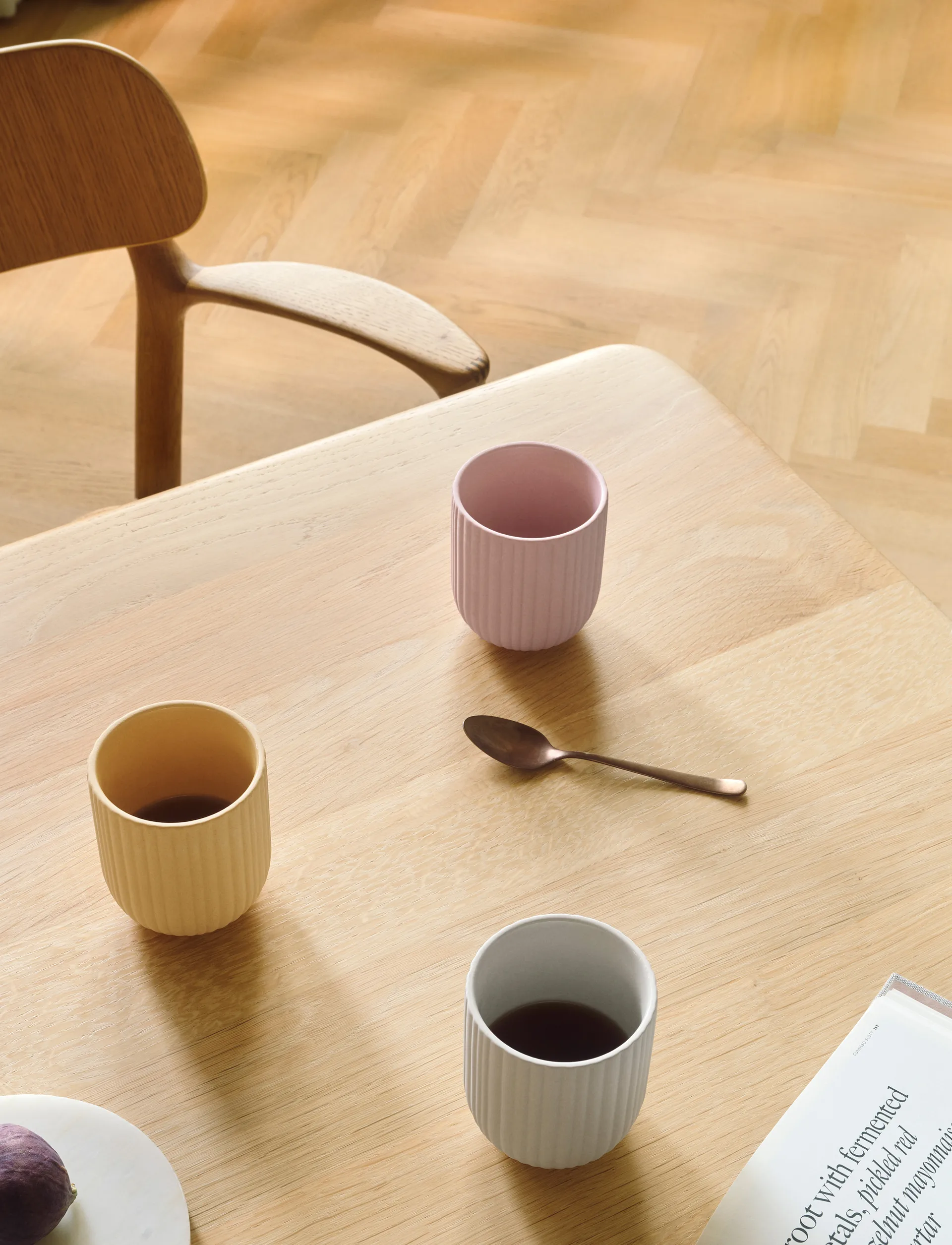 Taza Verda 25 cl, Soft orange Knabstrup Keramik