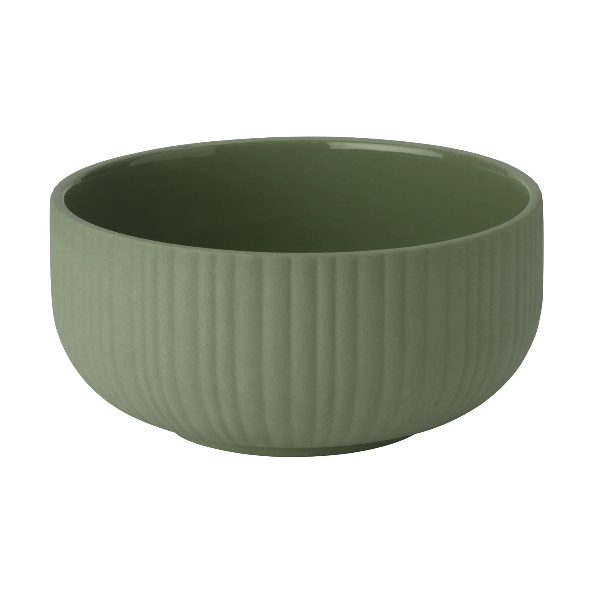 Verda cuenco, Verde hierba, Ø13 cm Knabstrup Keramik