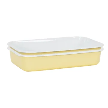 2 Moldes de horno Kockums Paket 31,5 cm - Yellow Citrine - Kockums Jernverk