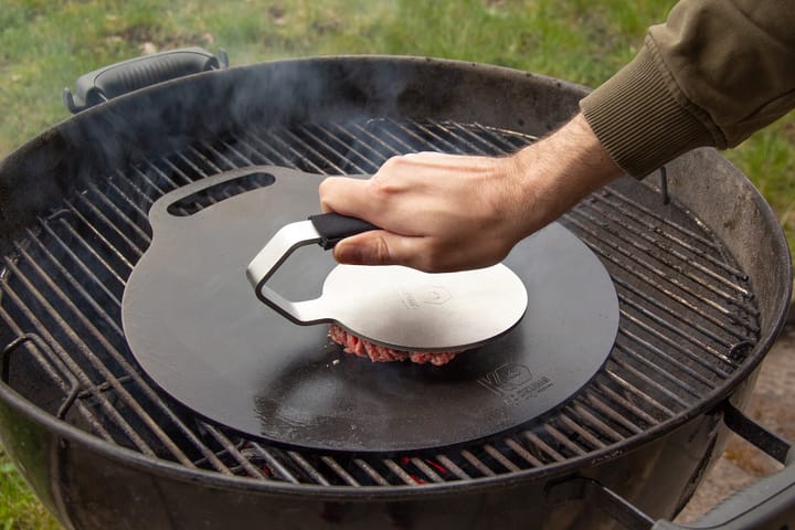 Aplastador de hierro con protección en asa Kockums, acero inoxidable-neopreno Kockums Jernverk