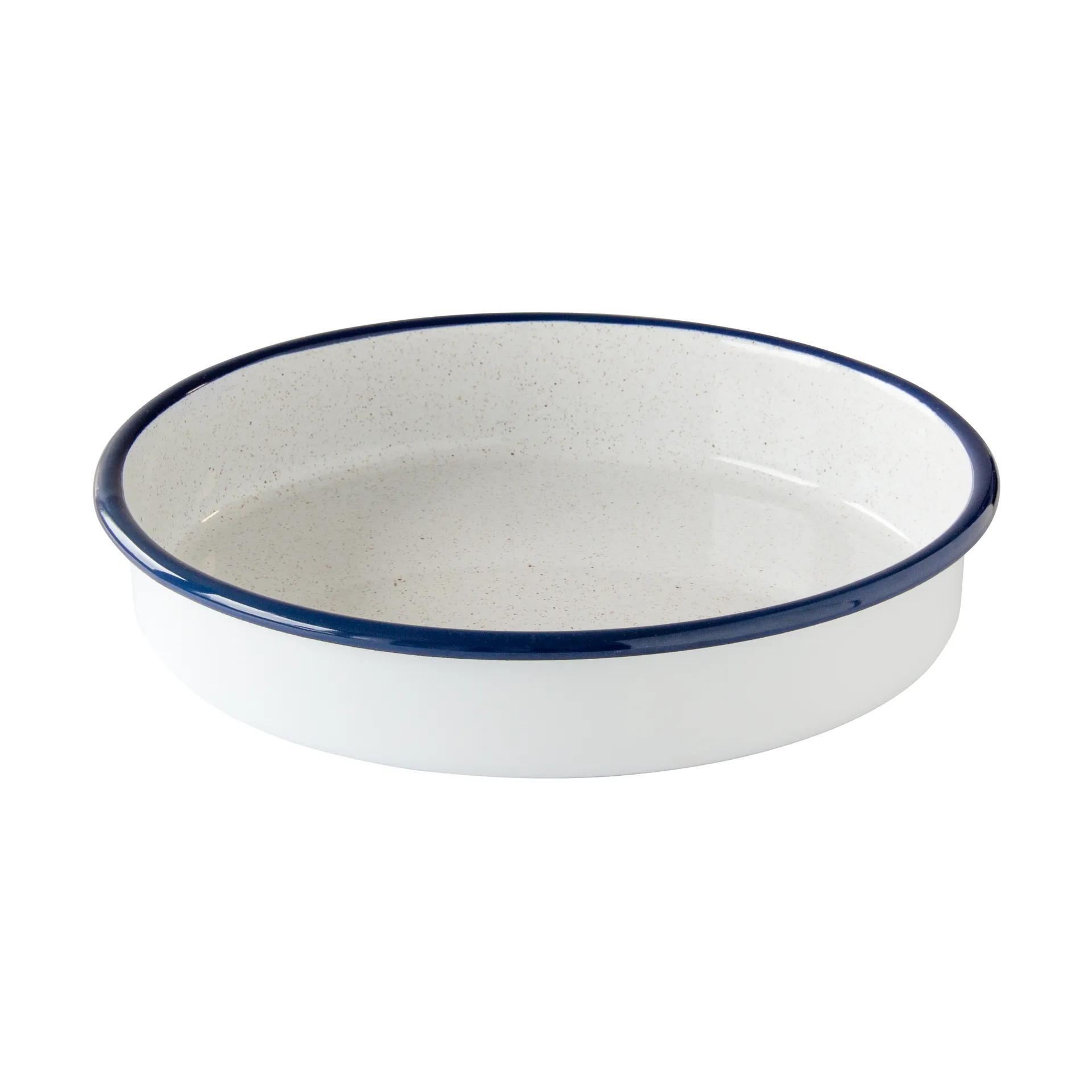 Fuente para horno Kockums , Kockums white-azul, redonda, Ø28 cm Kockums Jernverk